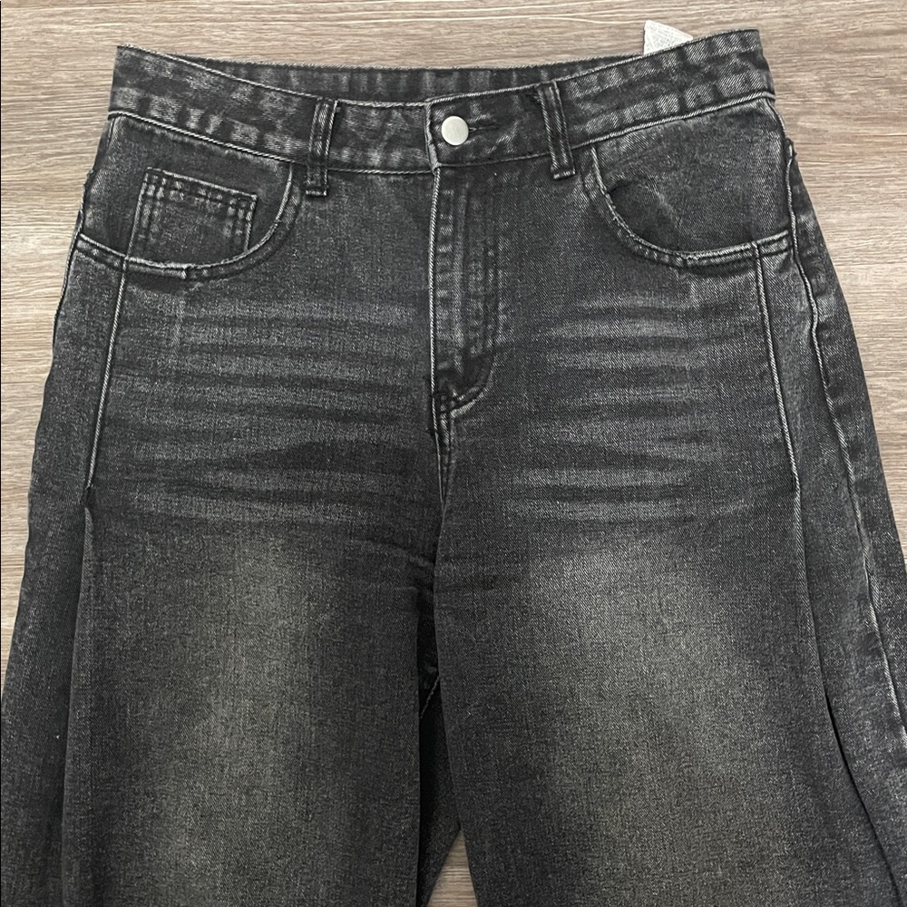 High Rise Black Jeans - Picture 2 of 7